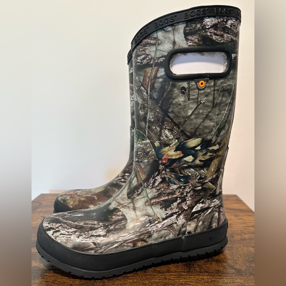 Bogs Kids Mossy Oak Camo Waterproof Boots NWT Various Sizes